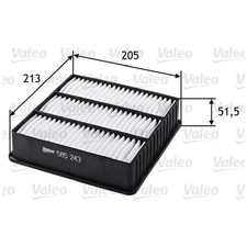 Luftfilter für Honda Civic 4 ED | 23832310