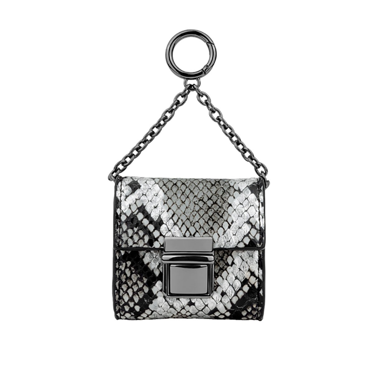 Protège boîtier Cosmo Snake pour écouteurs avec chaîne anti-perte chic - 2