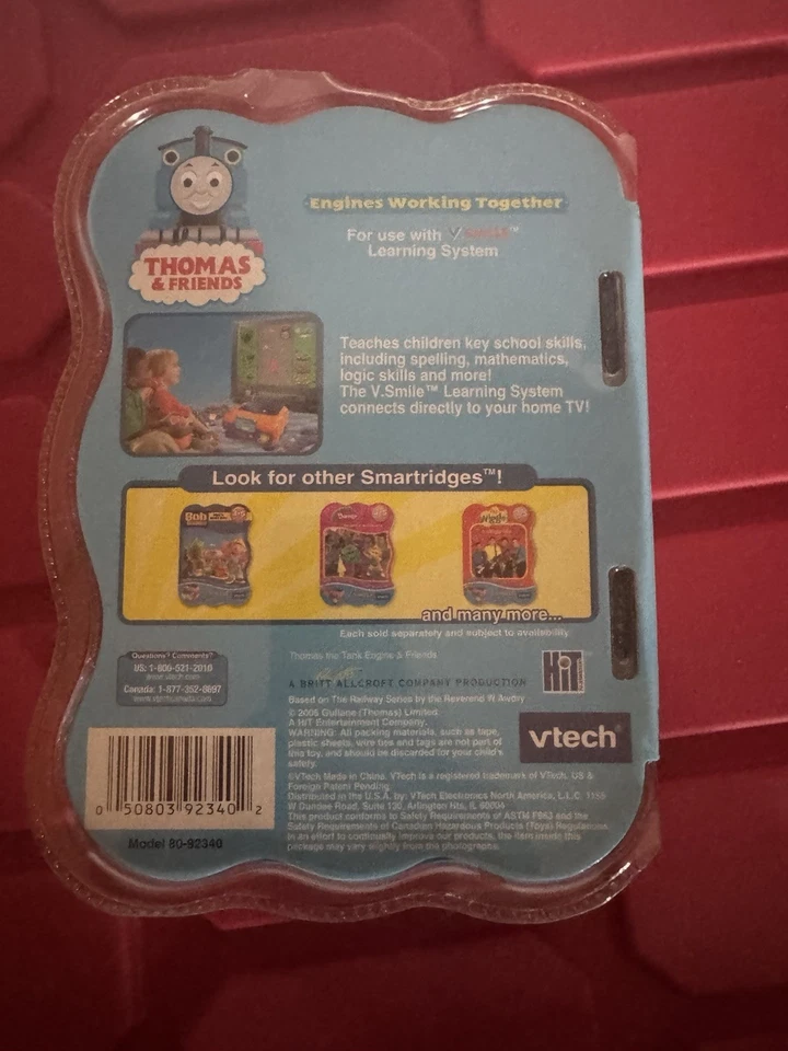 VTech V-Smile Smartridge Thomas & Friends New In Package - Image 2 of 4