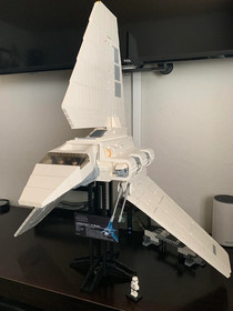 Lego Custom Star War: Imperial Shuttle 2503 PCS W/ 5 Figs ( DESCRIPTION BELOW )