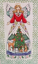 Jim Shore Winter Angel Cross Stitch Kit Christmas Design Works Counted #2809