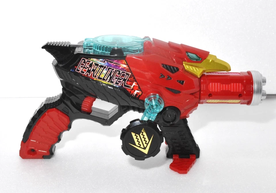 Exc* BANDAI Kikai Sentai Zenkaiger DX GEARTLINGER & ZENKAI BUCKLE w/10 Gear - Image 2 of 4