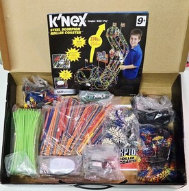 KNEX Steel Scorpion Roller Coaster 265300 1035 Pieces Open Box Complete NEW