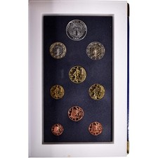[#1065625] France, 1 cent to 5 euro, 2005, Monnaie de Paris, MS(65-70), Gadoury: