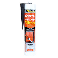 General Purpose Silicone C3 Cartridge 280ml Sealant Clear White Brown Black Grey