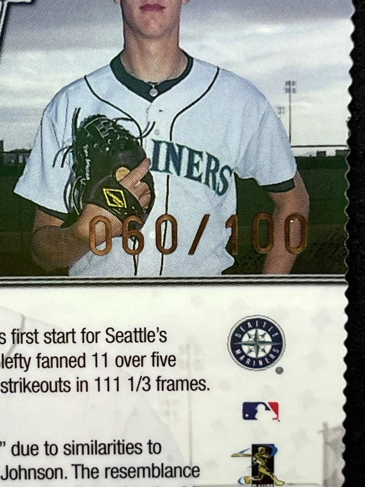 1999 Topps Finest Ryan Anderson Rookie Gold Refractor /100 W/ Coating #143 - Image 3 of 3