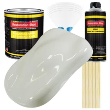Restoration Shop Ermine White Acrylic Enamel Gallon Kit, Auto Paint