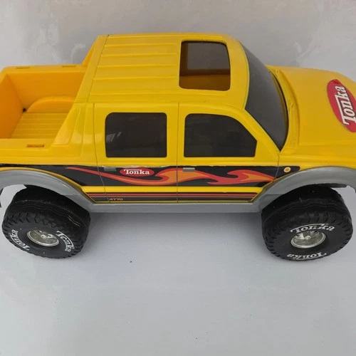 Vintage Tonka Hasbro Yellow Large Pick Up Truck Kids Toy Model 4770 Working