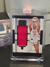 2025 Panini One and One WNBA Kiki Iriafen Rookie RC Patch Blue /49 SEALED