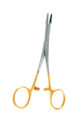Olsen-Hegar Needle Holder Tungsten Carbide 5.5 Inch German T/C - 5.5