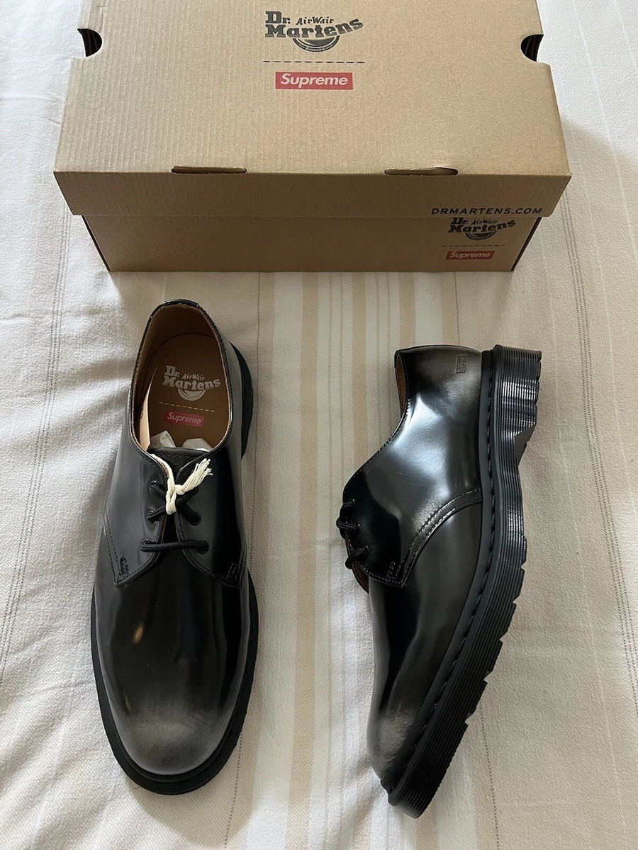 SUPREME®/DR. MARTENS® 1461 3-EYE SHOE in Black Men