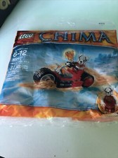 LEGO Legends of Chima 30265 Worriz Fire Bike (polybag) New