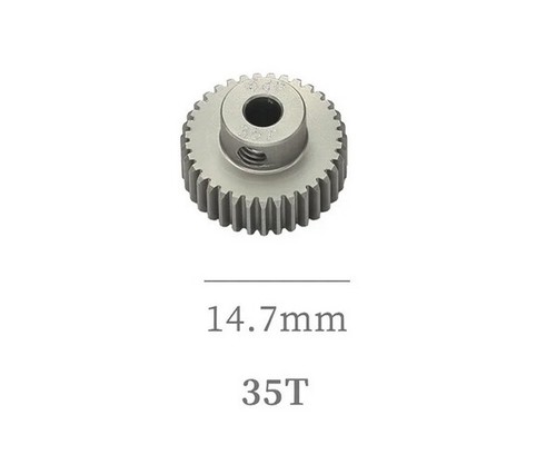HARD COATED ALU 64P PITCH 21T - 54T PINION GEAR FOR 1/8 1/10 CAR BUGGY MONSTER - Picture 39 of 58