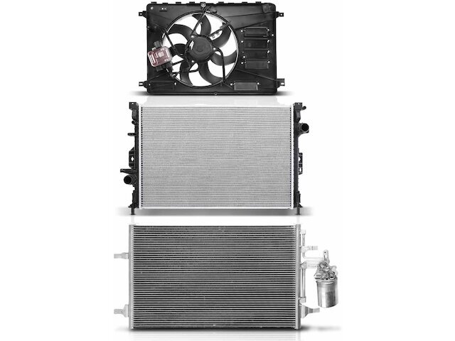 V60 Cross Country Radiator A/C Condenser Cooling Fan Kit APR 27119VFQV