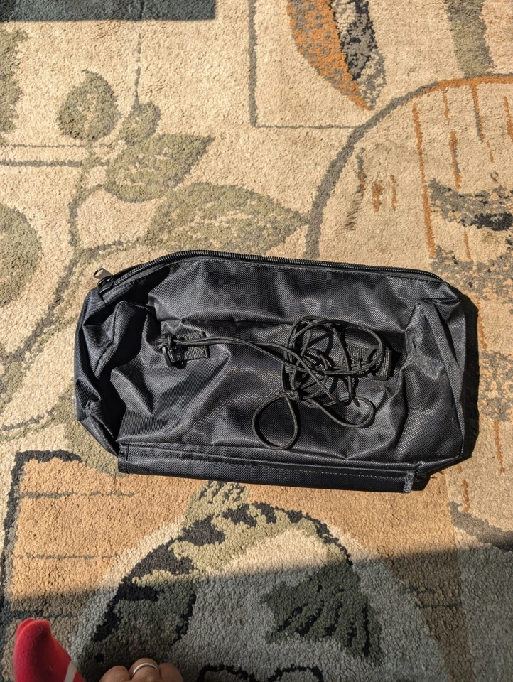 BOLSO CANTLE CASHEL DENIER DE ALTA RESISTENCIA TRASERO CON FORRO DE CHAQUETA NEGRO HORSE TACK Foto 2 de 4