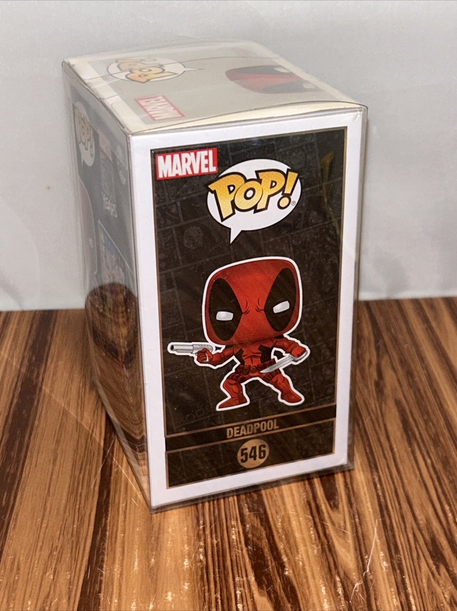 Funko POP! Marvel 80 years #546 Deadpool Vinyl Figure In Plastic
