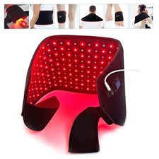 Red Light Therapy Waist Wrap Pad Belt Near Infrared For Neck Back Pain Relief