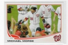 Michael Morse 2013 Topps Baseball Base Common #138 Washington Nationals