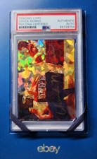 Chuck Norris Signed Custom Holo Card David Lee 1/1 PSA Authenticated Bruce Lee