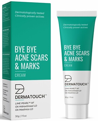 Pack of 2 DERMATOUCH Bye Bye Acne Scars & Marks Cream || 30 Gram