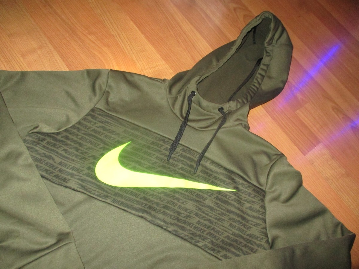 dark green nike hoodie mens