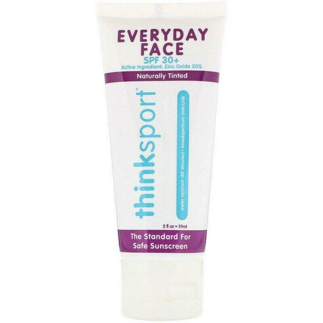 thinksport everyday face sunscreen spf 30
