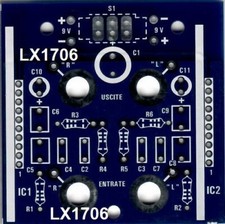 c.s. LX1706 nuova ELETTRONICA Preamplificatore RIAA Phono a JFET con modulo JOP