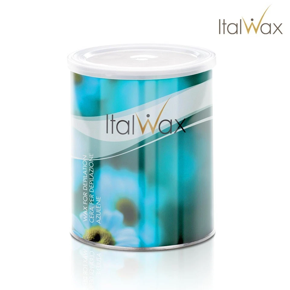 ITALWAX Blue Azulene Strip Soft Wax Hair Removal 800ml