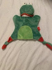 Puppe, Handpuppe,Frosch,Sigikid,Baby, Spielzeug,Retro,Vintage, Original