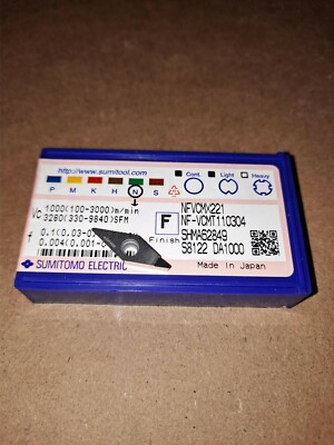 SUMITOMO NFVCMX221-DA1000 Turning Insert,VCMX,PCD,221 Size W/Chip Breaker