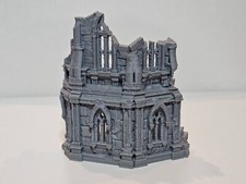 church ruin - house ruin / gothic ruin / ruined building - dnd wargaming rpg  01