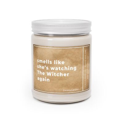 Smells Like She's Watching The Witcher Again Candle - Gift for Her 