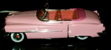 RARE 1970's TYPE 1950 Cadillac Open Convertible PINK- Made Japan NMIB