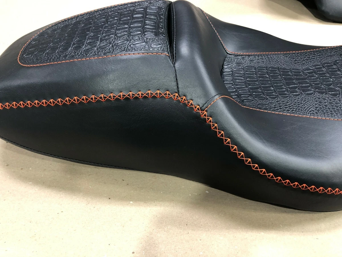Custom street glide seat cheap covers