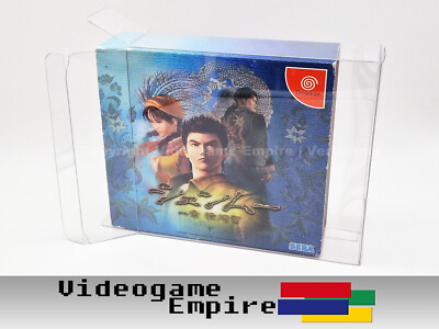1x Schutzhülle 0,5mm PET für [NTSC-J JAPAN] SHENMUE 1 Sega Dreamcast OVP Hülle