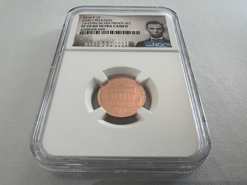2016-S LINCOLN CENT E.R. NGC PF70 RD U.C. PORTRAIT LABEL "TOP POP ONLY 214" - Picture 2 of 4