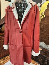 Us4696 Christ Real Lambskin Jacket Shearling Sheepskin Coat Size L - Lammfell