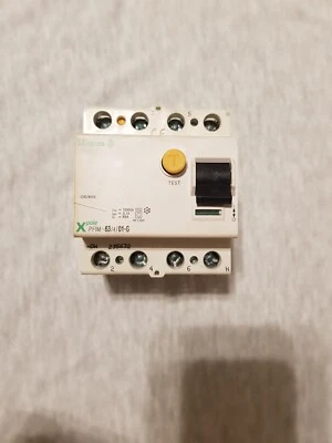Moeller XPole PFIM 63/4/0,1A Typ AC-G Serial nr. 235632 FI Schutzschalter (RCD) - Bild 1 von 3