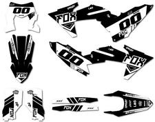 Custom graphics kit Glow Blastyle Stickers to fit KTM EXC 2024 Decal kit Premium