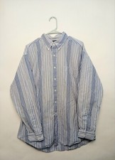 Ralph Lauren Dress Shirt - Mens XL - Blue Blake Button Down Long Sleeve Shirt