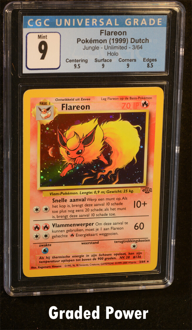 ポケモン - Flareon ブースター 1ED 1st Edition 英語版 3/64 ポケモン - Flareon ブースター 1ED 1st Edition 英語版 3/64