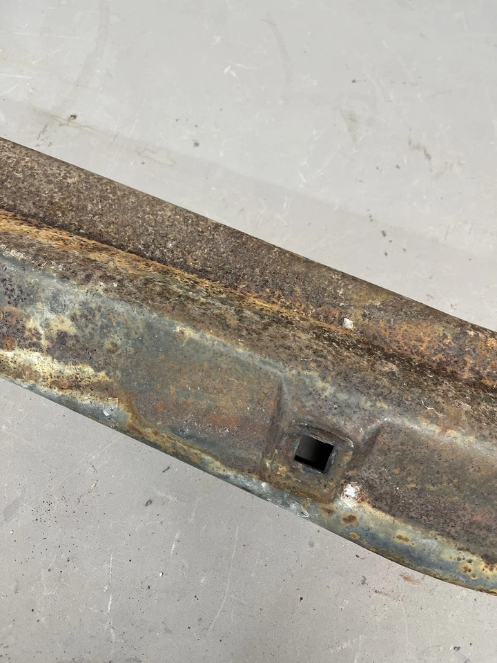 Ford Galaxie LTD 1970 parachoques delantero soporte de impacto central OEM Country Squire Wagon Foto 4 de 4