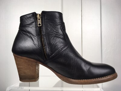 Madewell 1937 - Men’s Black Leather Ankle Boots - Size 10 s-l400.jpg main image 2