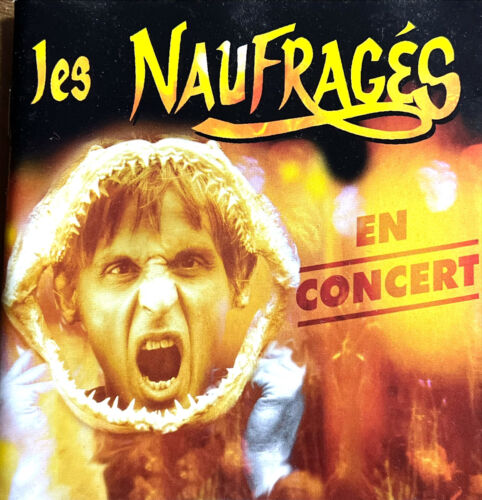  Rare CD "Les Naufragés - In Concert" - A Treasure of the French Rock Scene! - Picture 1 of 4