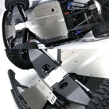 Chassis Armor Front Rear Axle Skid Plate For 1/6 LOSI SUPER BAJA REY 2.0 RC Car