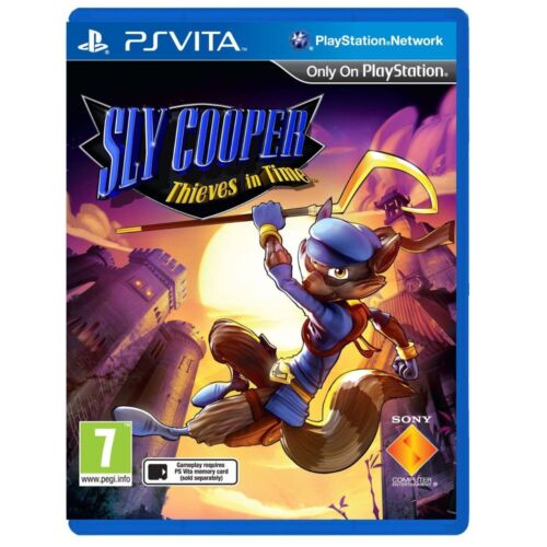 NEW & SEALED Sly Cooper: Thieves in Time (Sony PlayStation Vita CHEAPEST ON EBAY - Picture 1 of 1