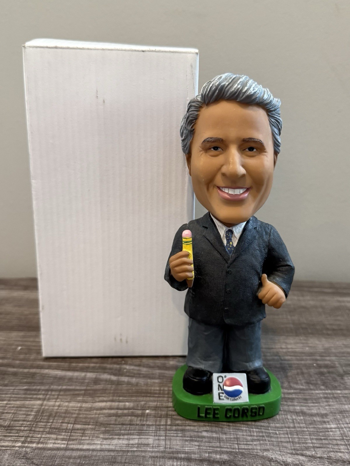 Lee Corso Pepsi One Promo Redemption College Bobblehead NCAA Football Pencil