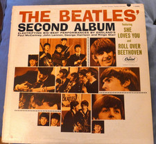 The Beatles - The Beatles Second Album LP Capitol T 2080 1964 VG Record