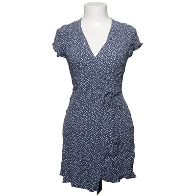 & Other Stories, Wickelkleid, Größe: 38, Blau/Weiß, Viskose, Blumen, Damen #jkH