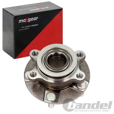 MAXGEAR RADLAGER-SATZ VORDERACHSE PASSEND FÜR NISSAN JUKE LEAF PULSAR QASHQAI